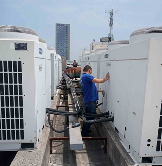 博山中央空调制热和不制冷系统维修方法